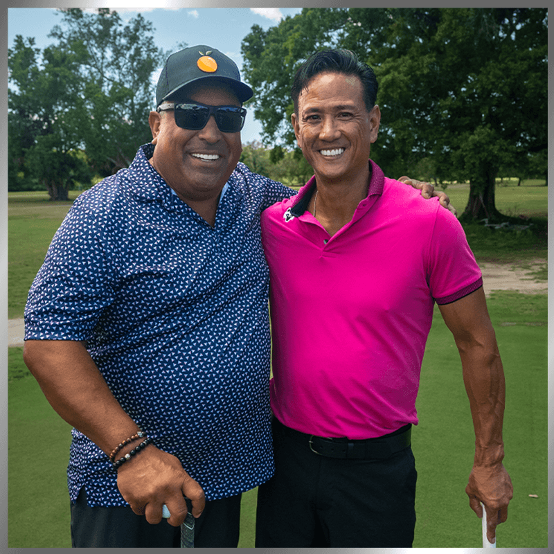 dr patient playing golf